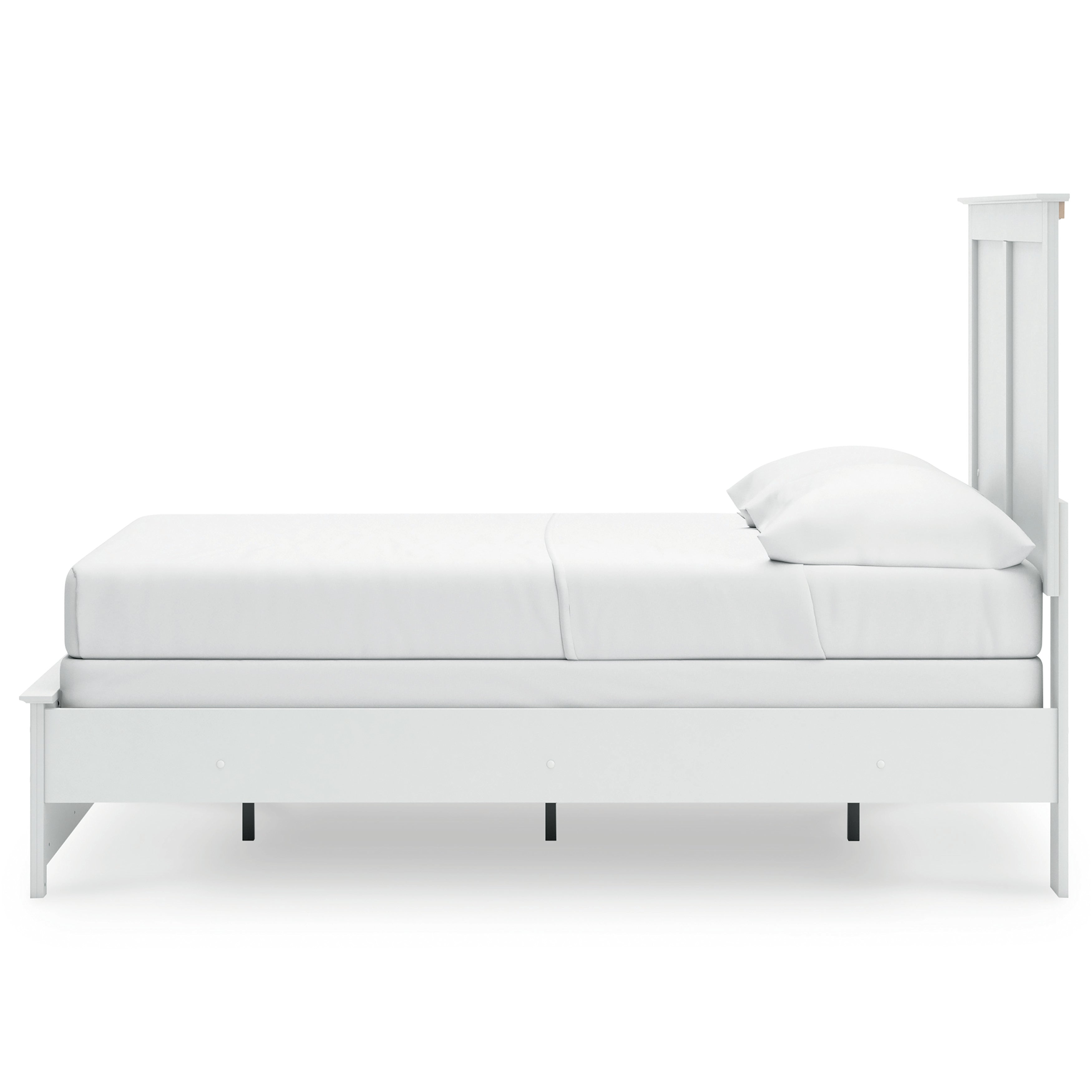 Bostwick Shoals Full Panel Bed, Dresser, Mirror and 2 Nightstands, White