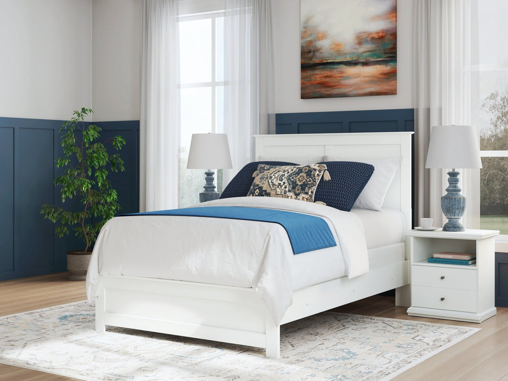 Bostwick Shoals White Full Panel Youth Bed