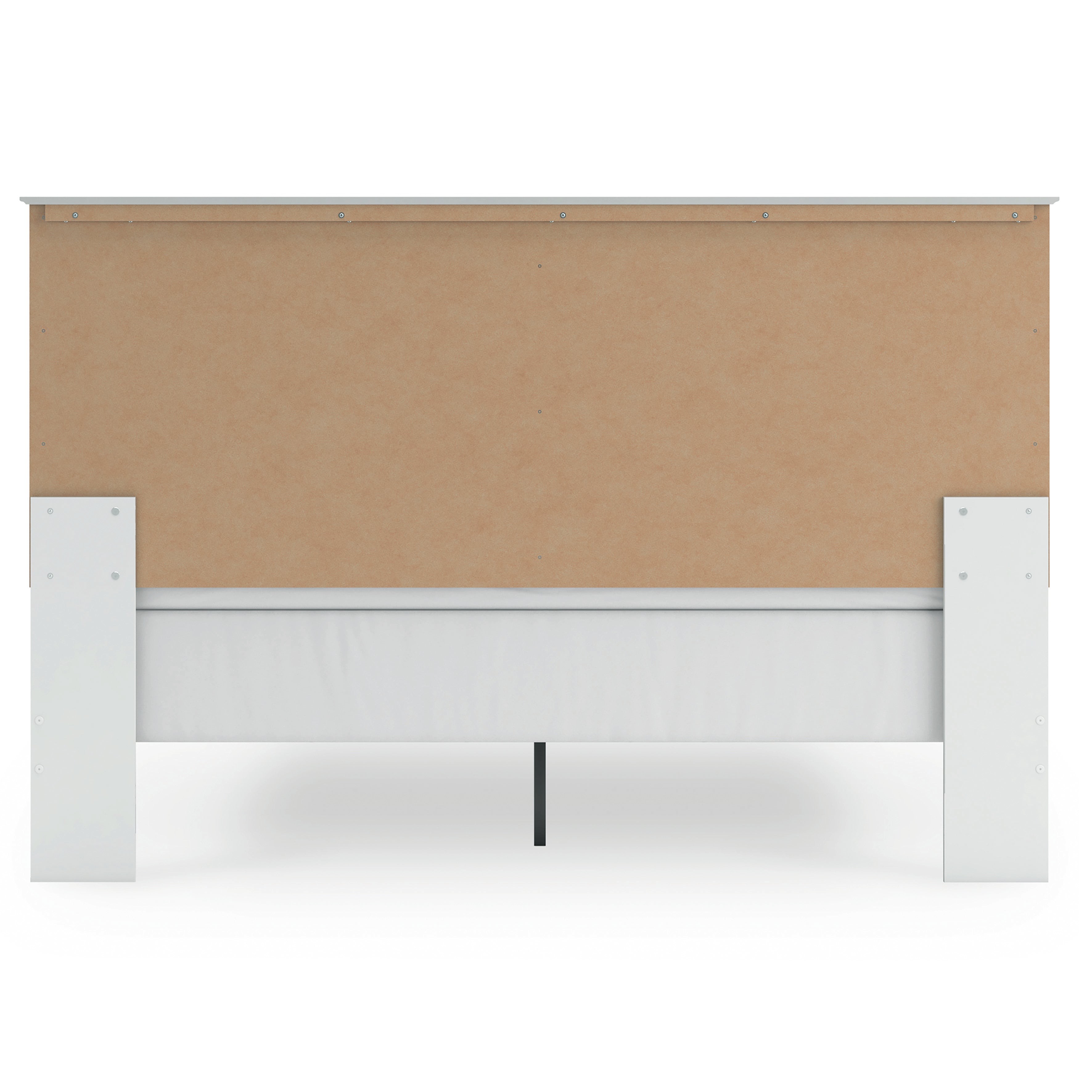 Bostwick Shoals King Panel Bed, Dresser, Mirror, Chest and 2 Nightstands, White