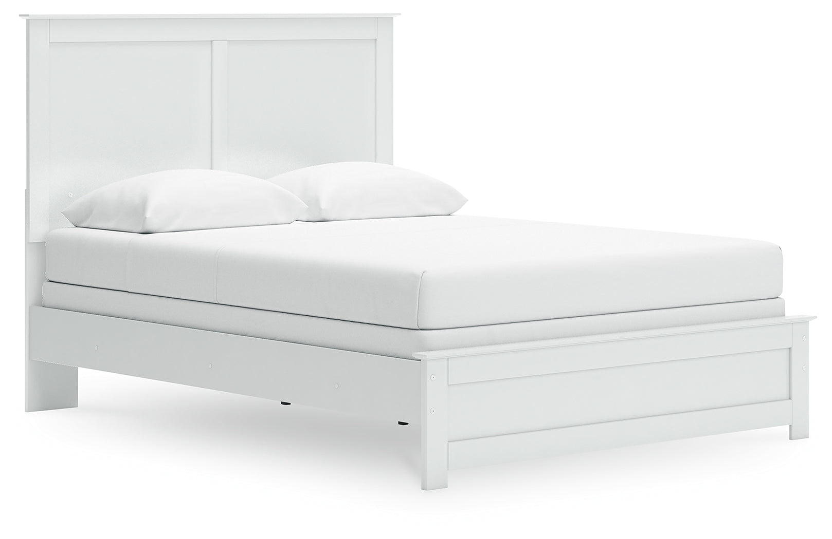 Bostwick Shoals White Queen Panel Bed, Dresser and Mirror