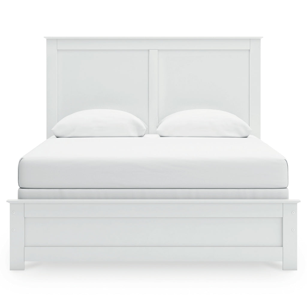 Bostwick Shoals Queen Panel Bed, White
