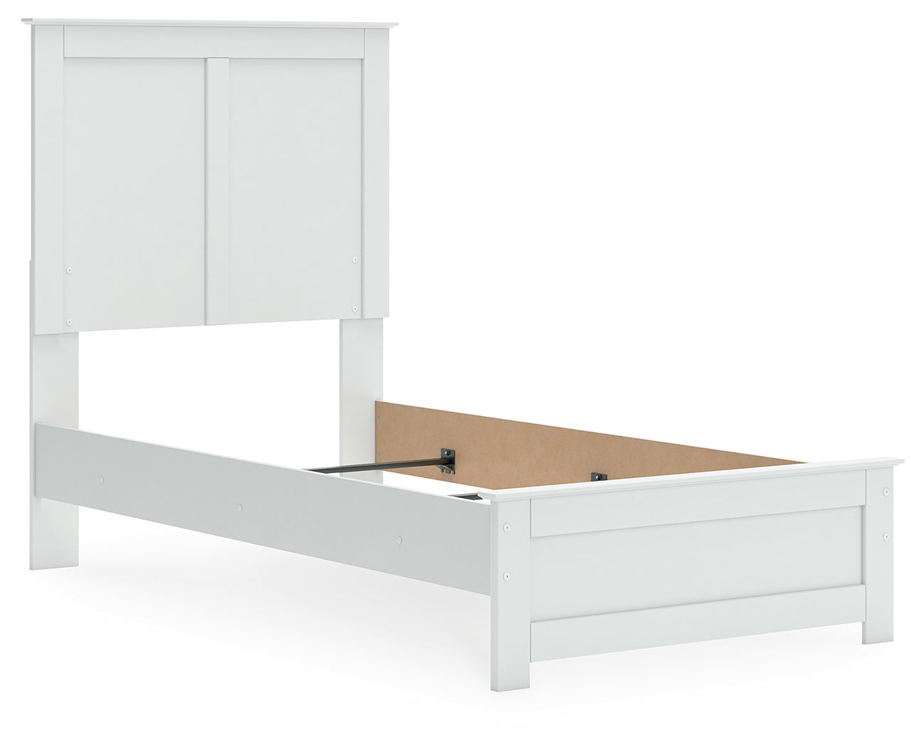 Bostwick Shoals White Twin Panel Youth Bed