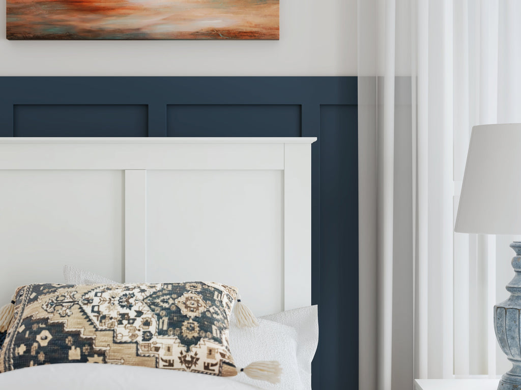 Bostwick Shoals White Twin Panel Youth Bed