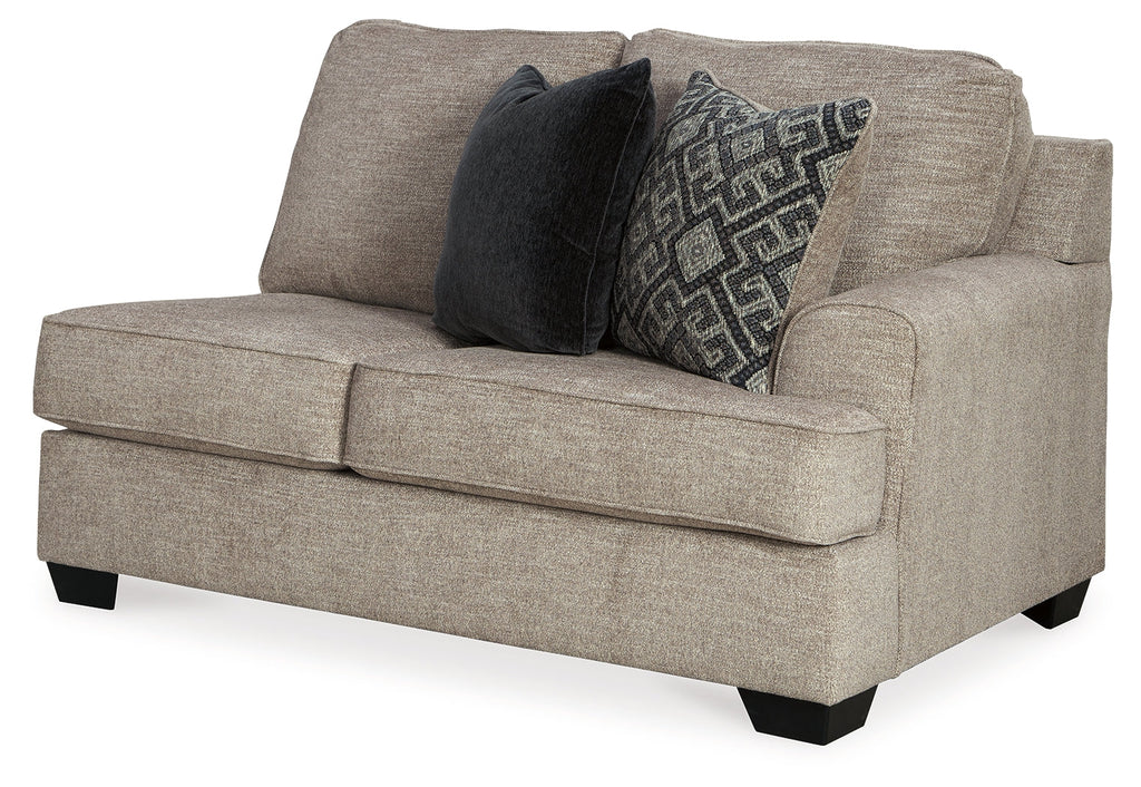 Bovarian Stone 3-Piece Sectional and Ottoman