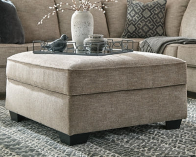 Bovarian Stone 3-Piece Sectional with Ottoman