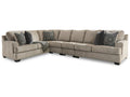 Bovarian Stone 4pc Sectional