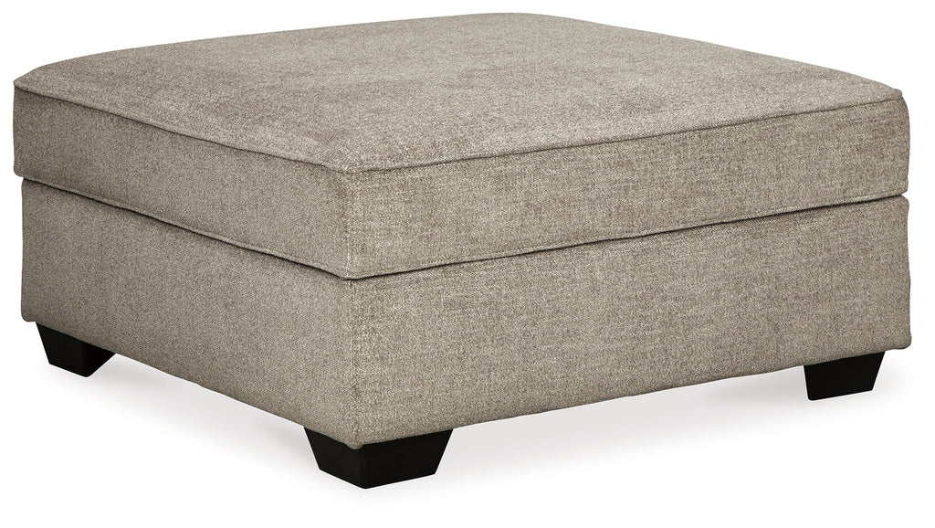 Bovarian Stone Ottoman w/ Storage