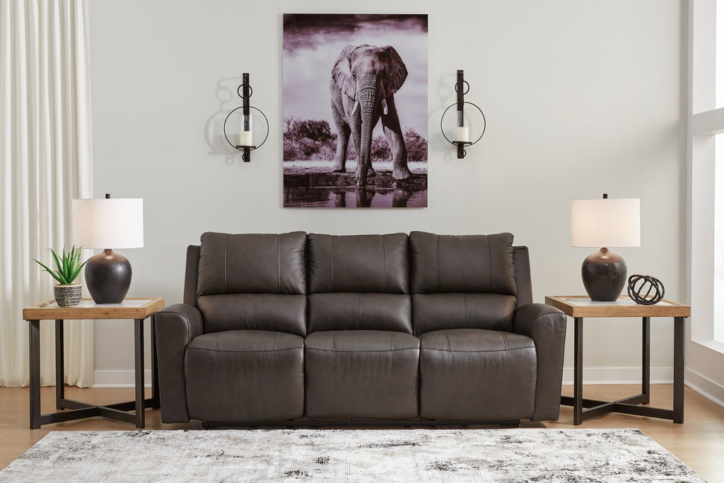 Boxmere Storm Power Reclining Sofa and Loveseat