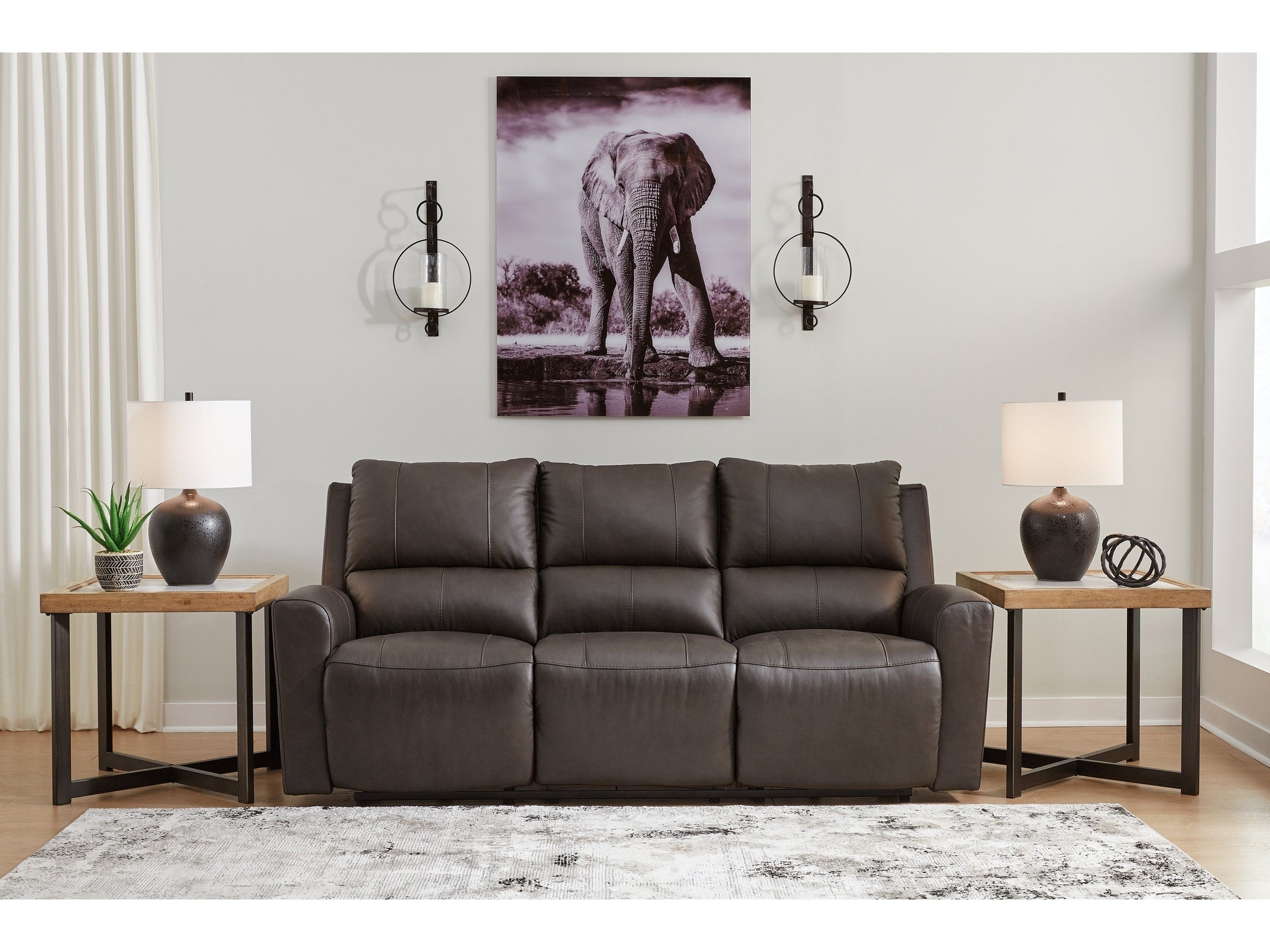 Boxmere Storm Reclining Power Sofa