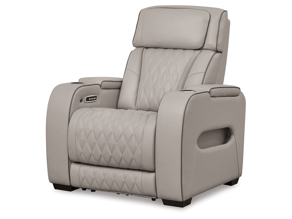 Boyington Gray Power Recliner