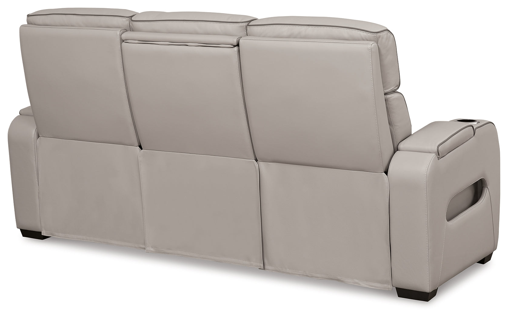 Boyington Gray Power Reclining Sofa, Loveseat and Recliner