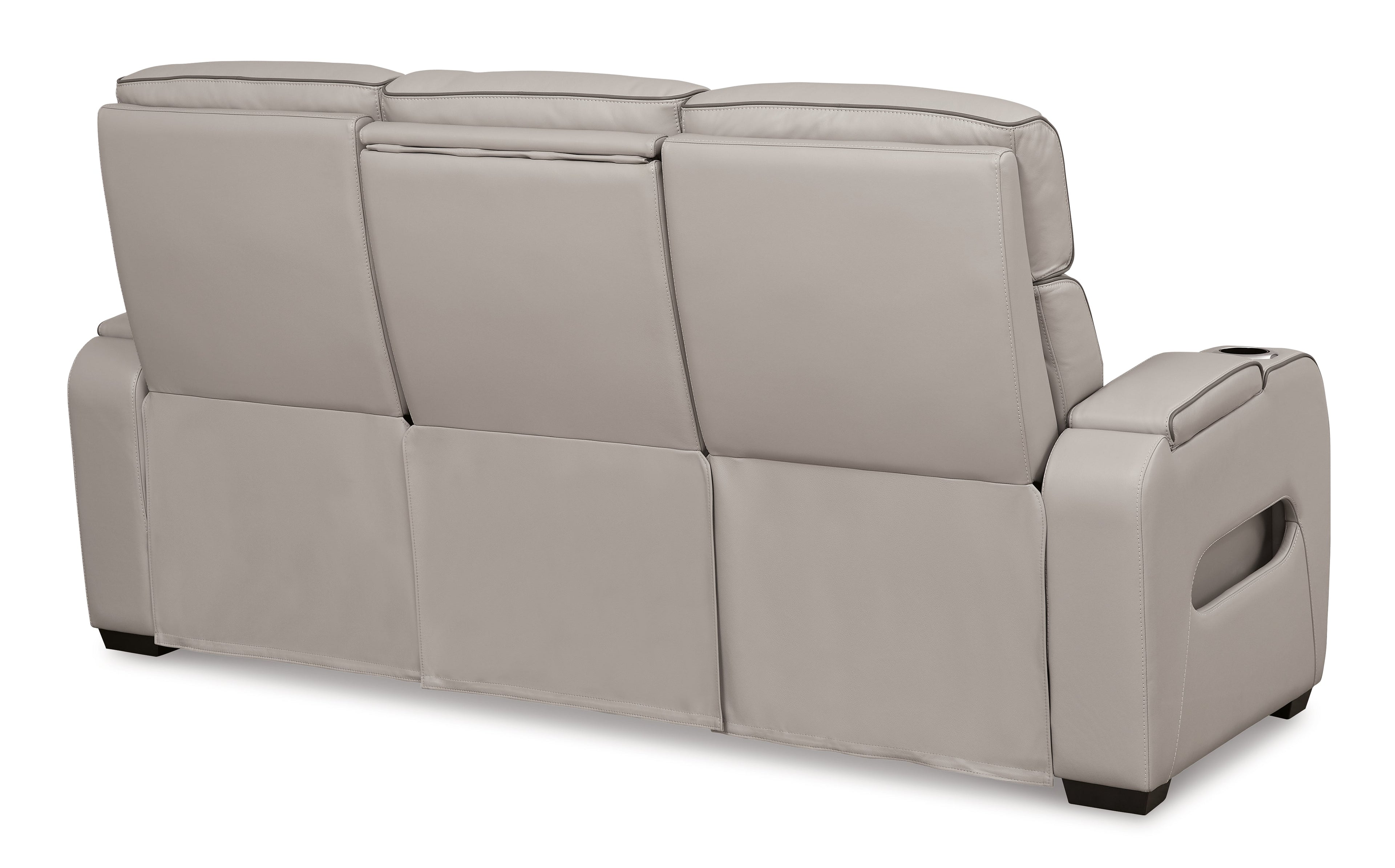 Boyington Gray Power Reclining Sofa