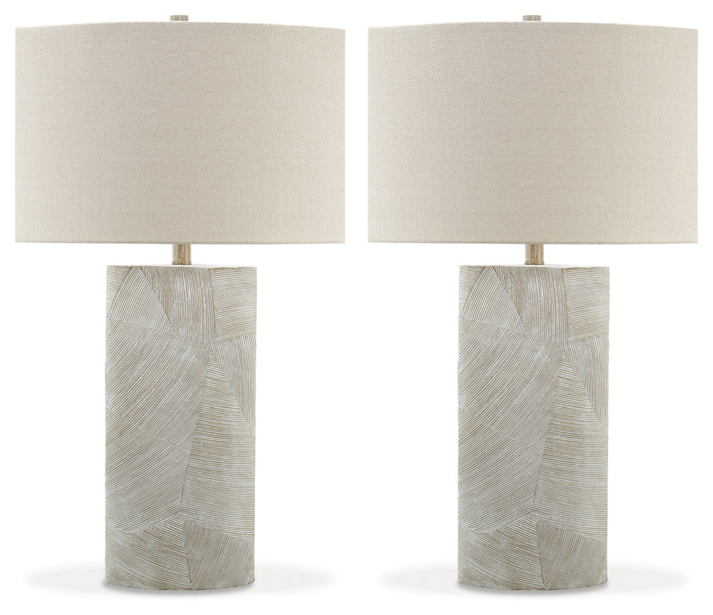 Bradard Brown Table Lamp (Set of 2)