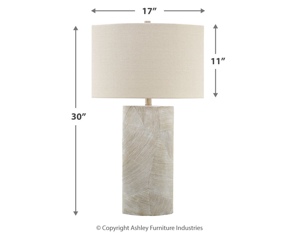 Bradard Brown Table Lamp (Set of 2)