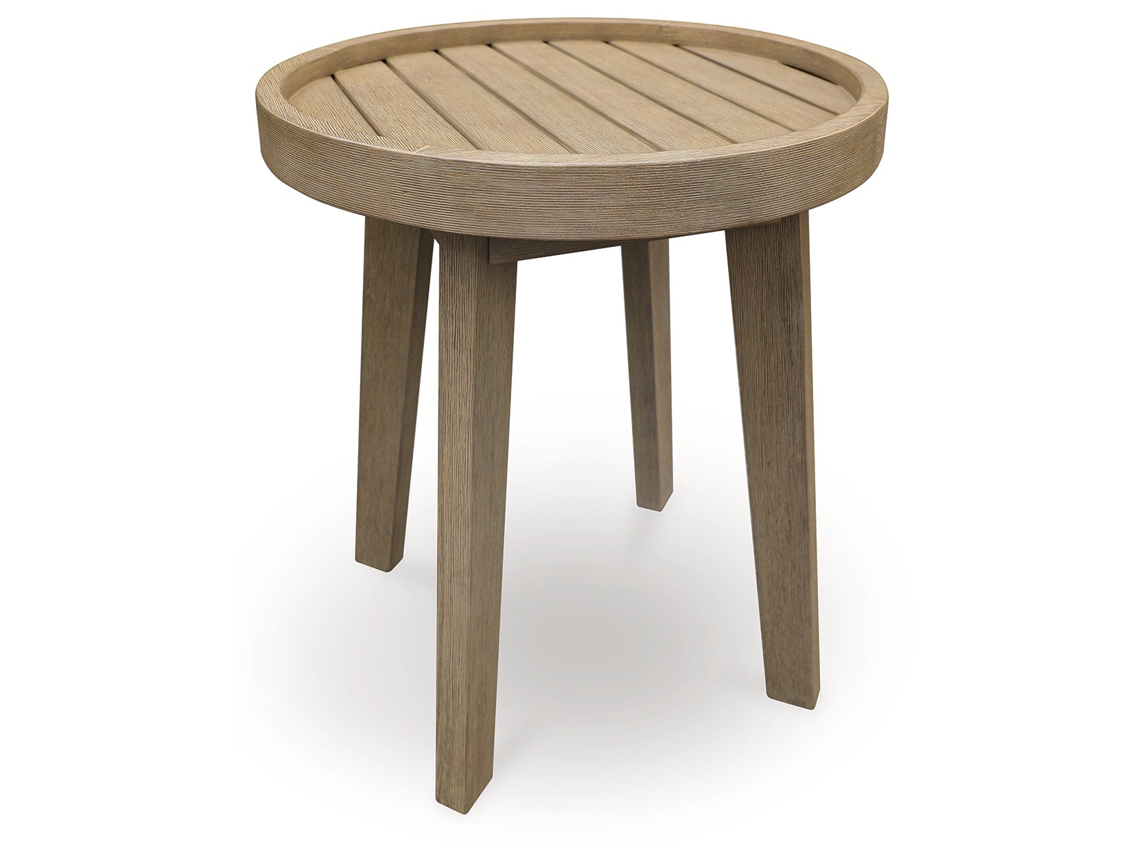 Bradstreet Bay Beige Outdoor End Table