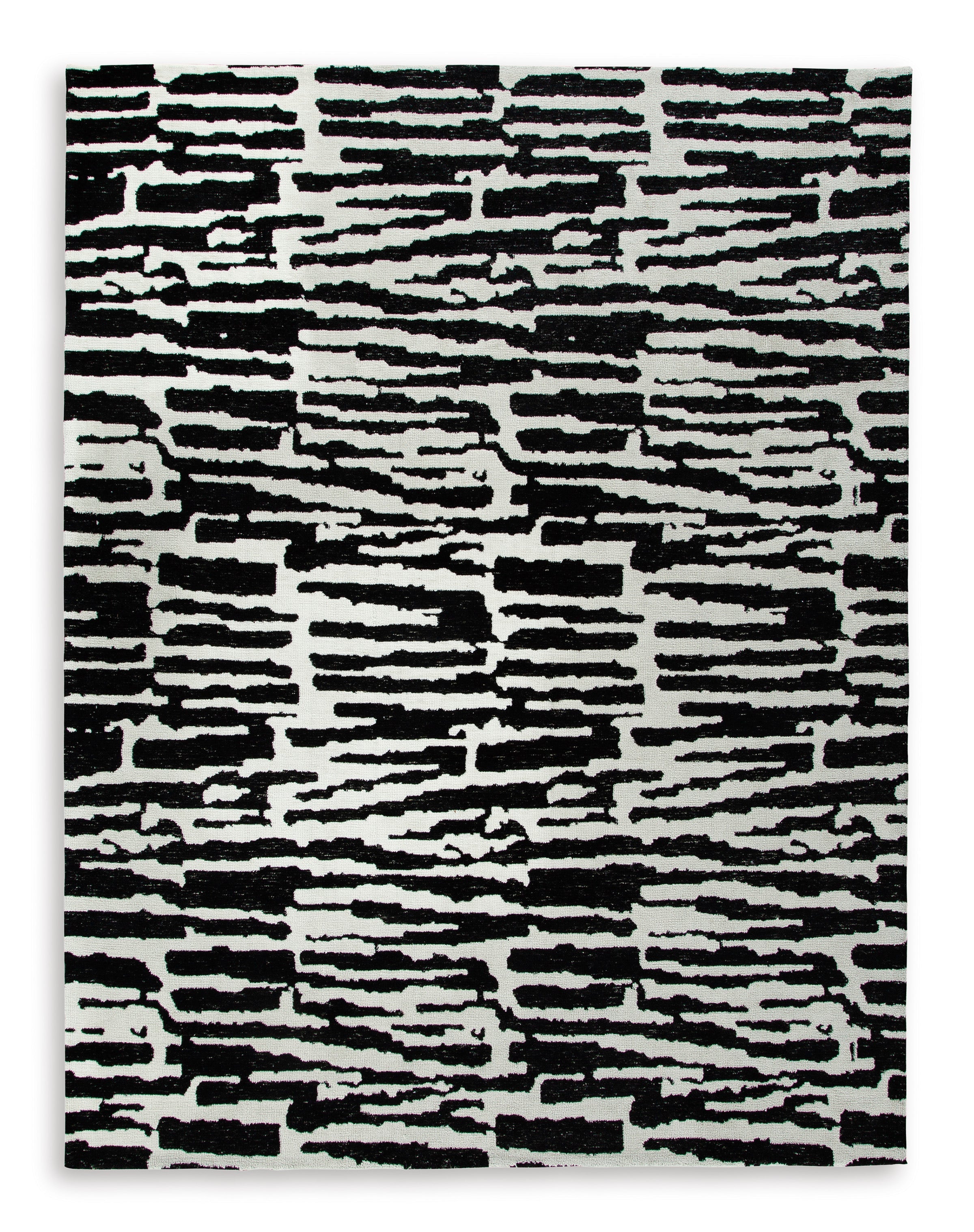 Bramshaw Black/Ivory Large Rug