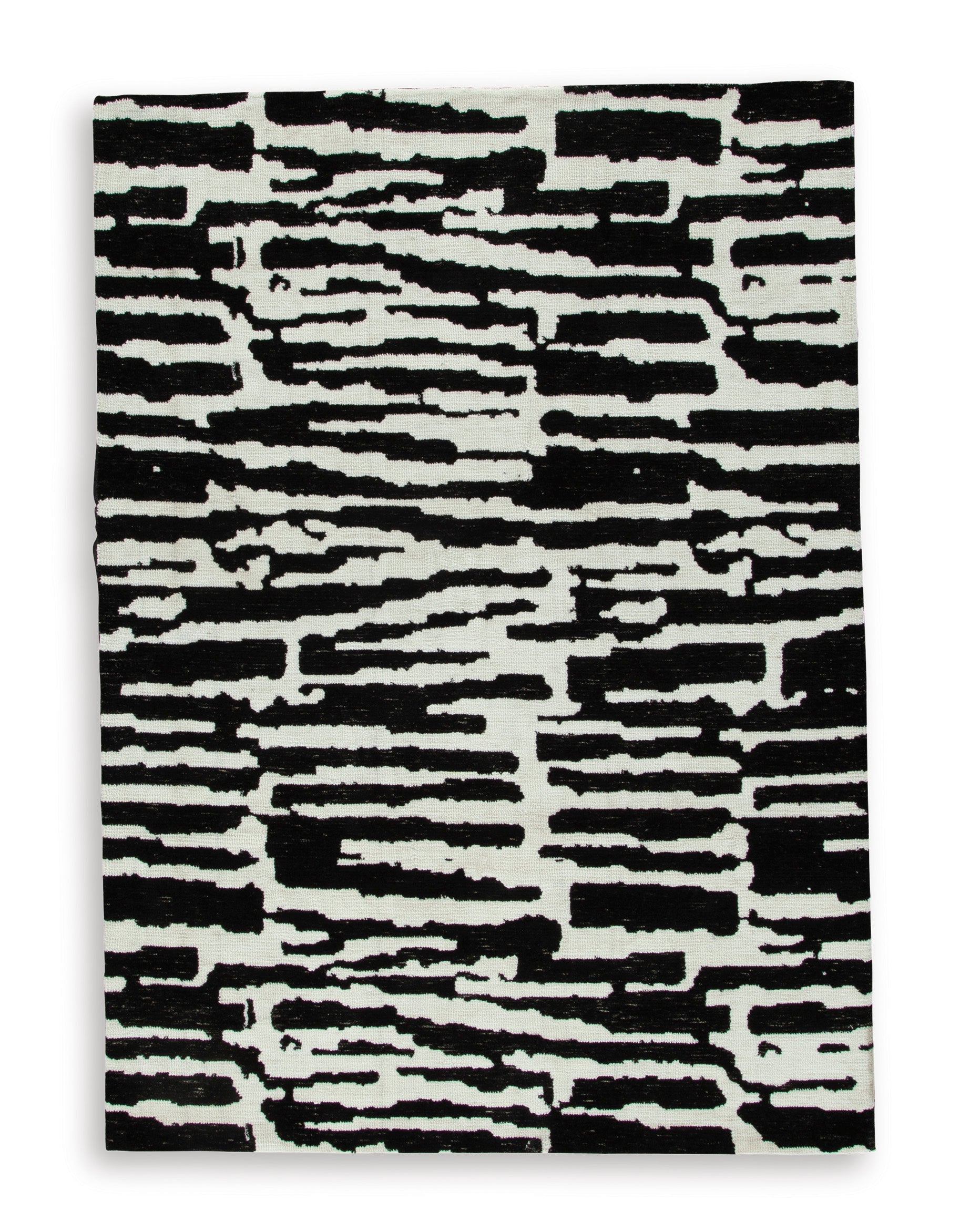 Bramshaw Black/Ivory Large Rug
