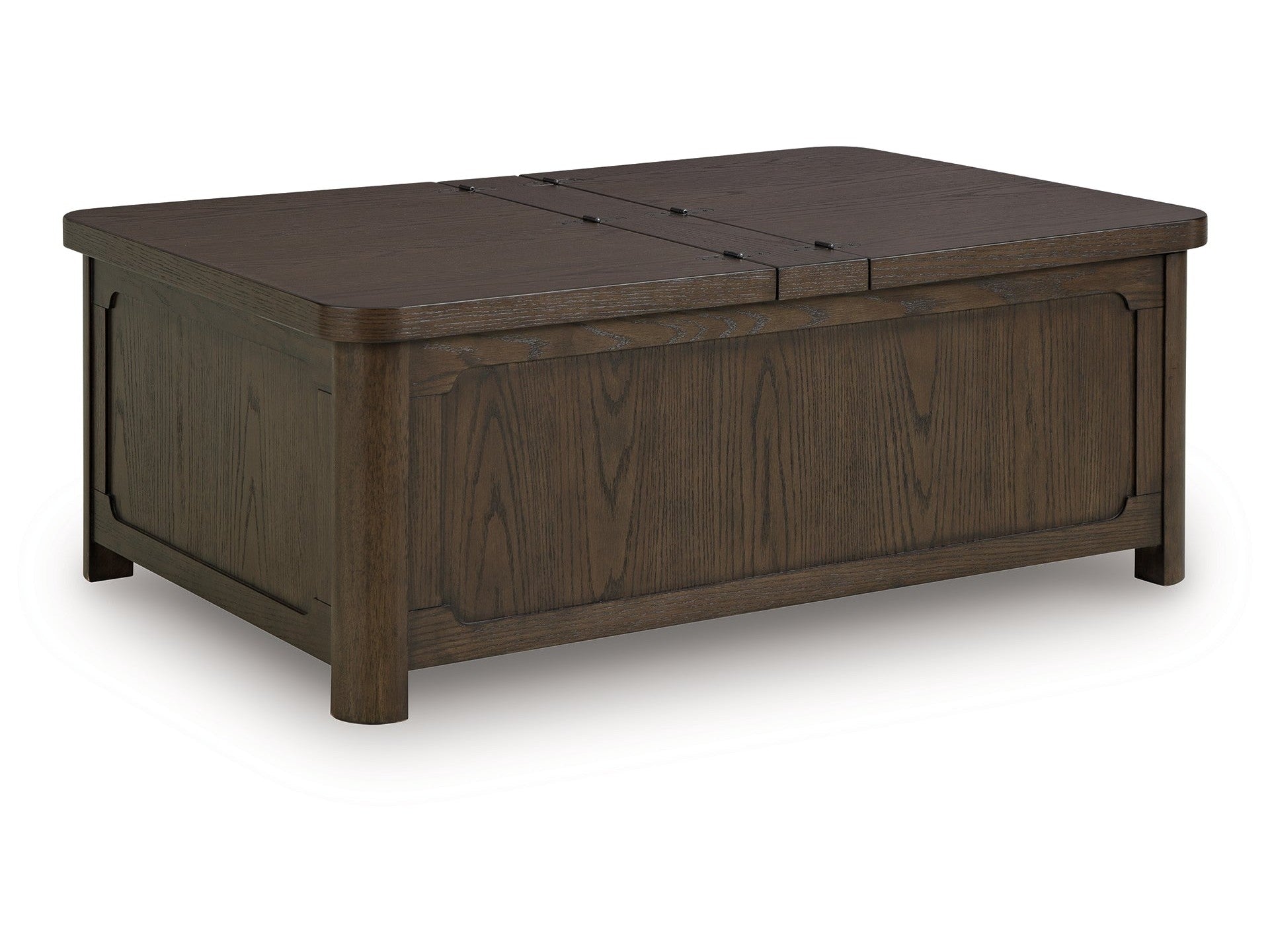 Breckington Dark Brown Cocktail Table with Storage