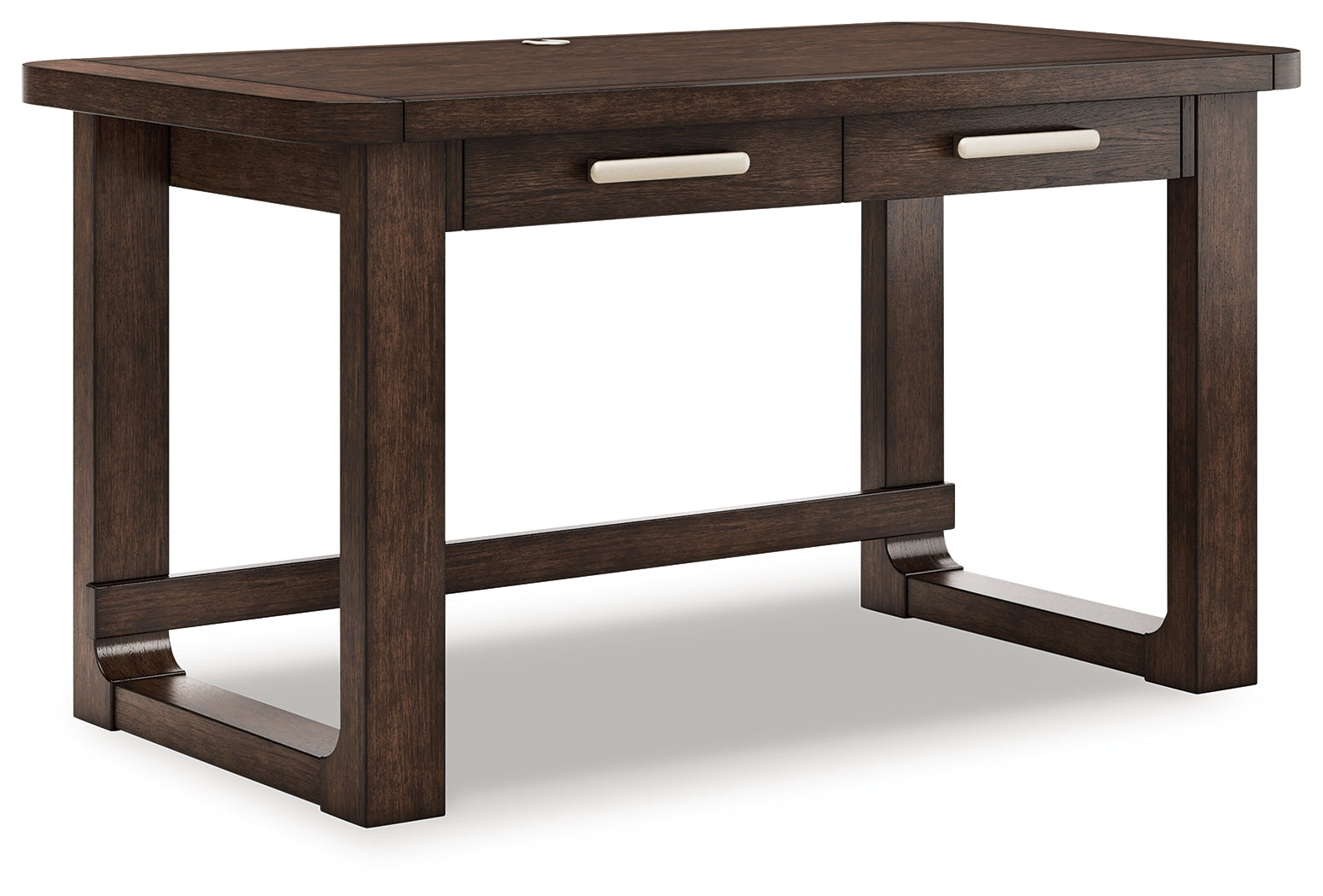 Breckington Dark Brown Home Office Desk