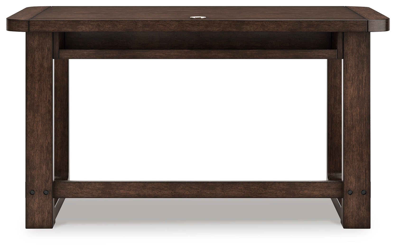 Breckington Dark Brown Home Office Desk