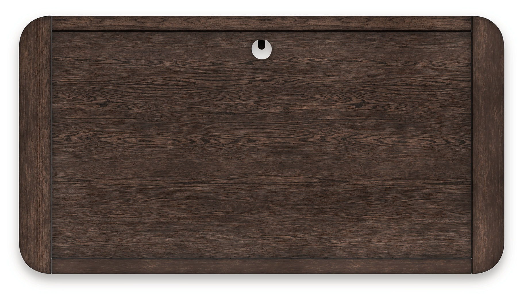 Breckington Dark Brown Home Office Desk