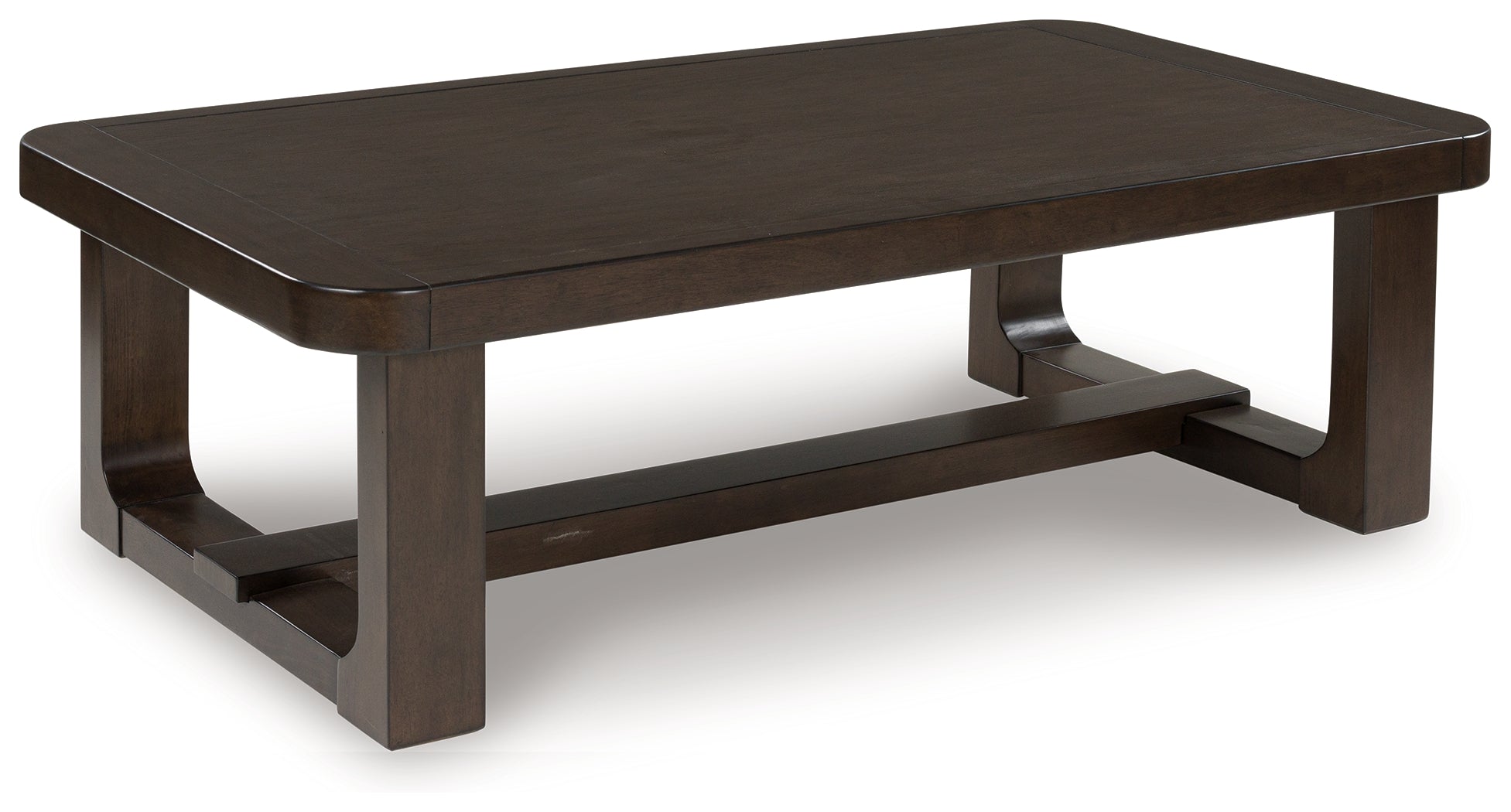 Breckington Dark Brown Rectangular Cocktail Table