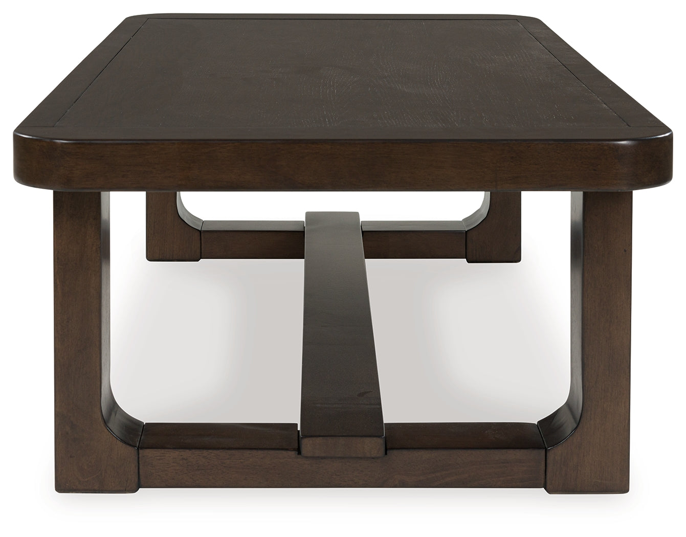 Breckington Dark Brown Rectangular Cocktail Table