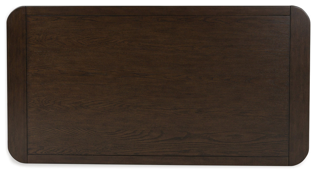 Breckington Dark Brown Rectangular Cocktail Table