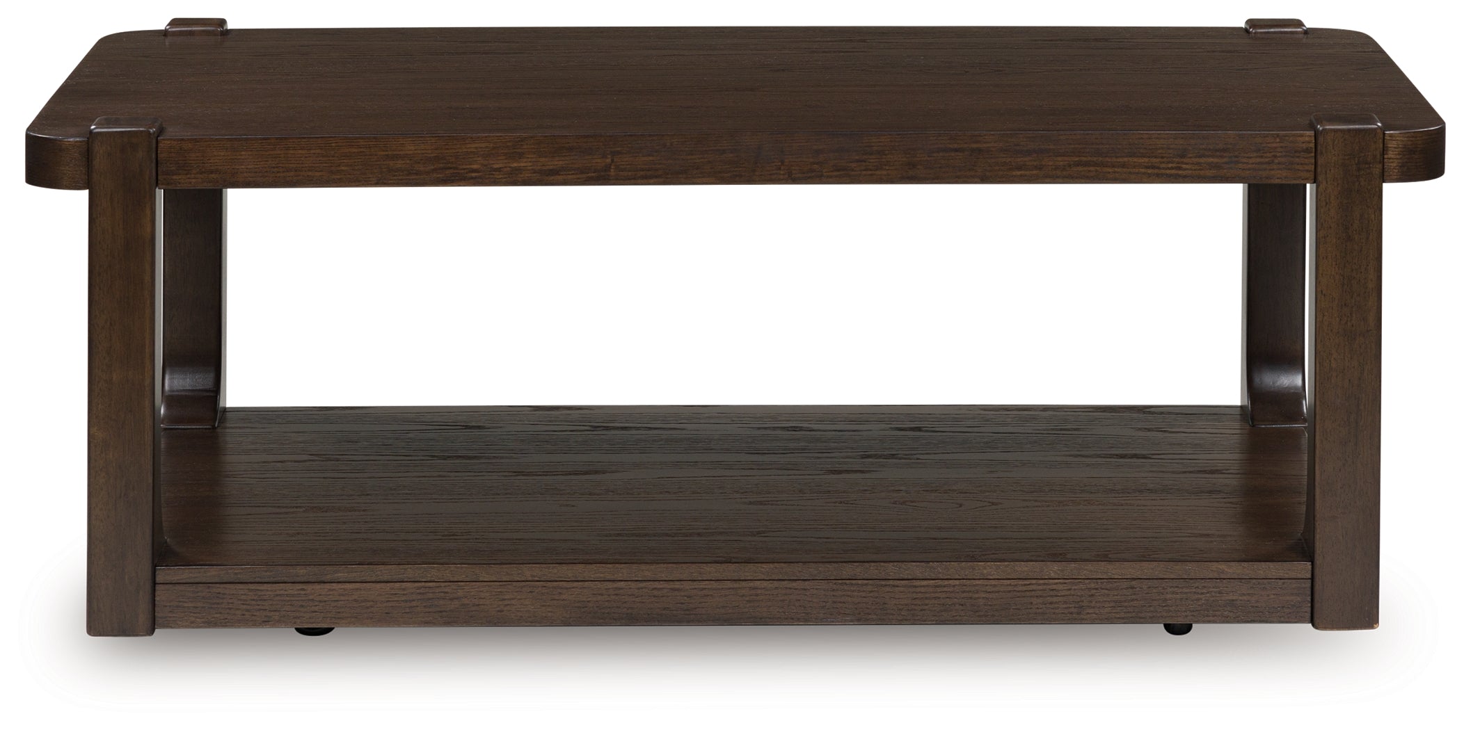 Breckington Dark Brown Rectangular Cocktail Table