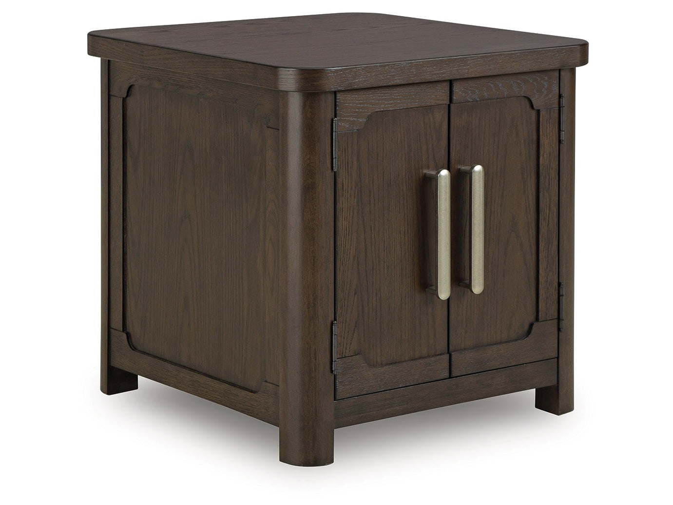 Breckington Dark Brown Rectangular End Table