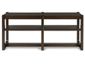 Breckington Dark Brown Sofa Table