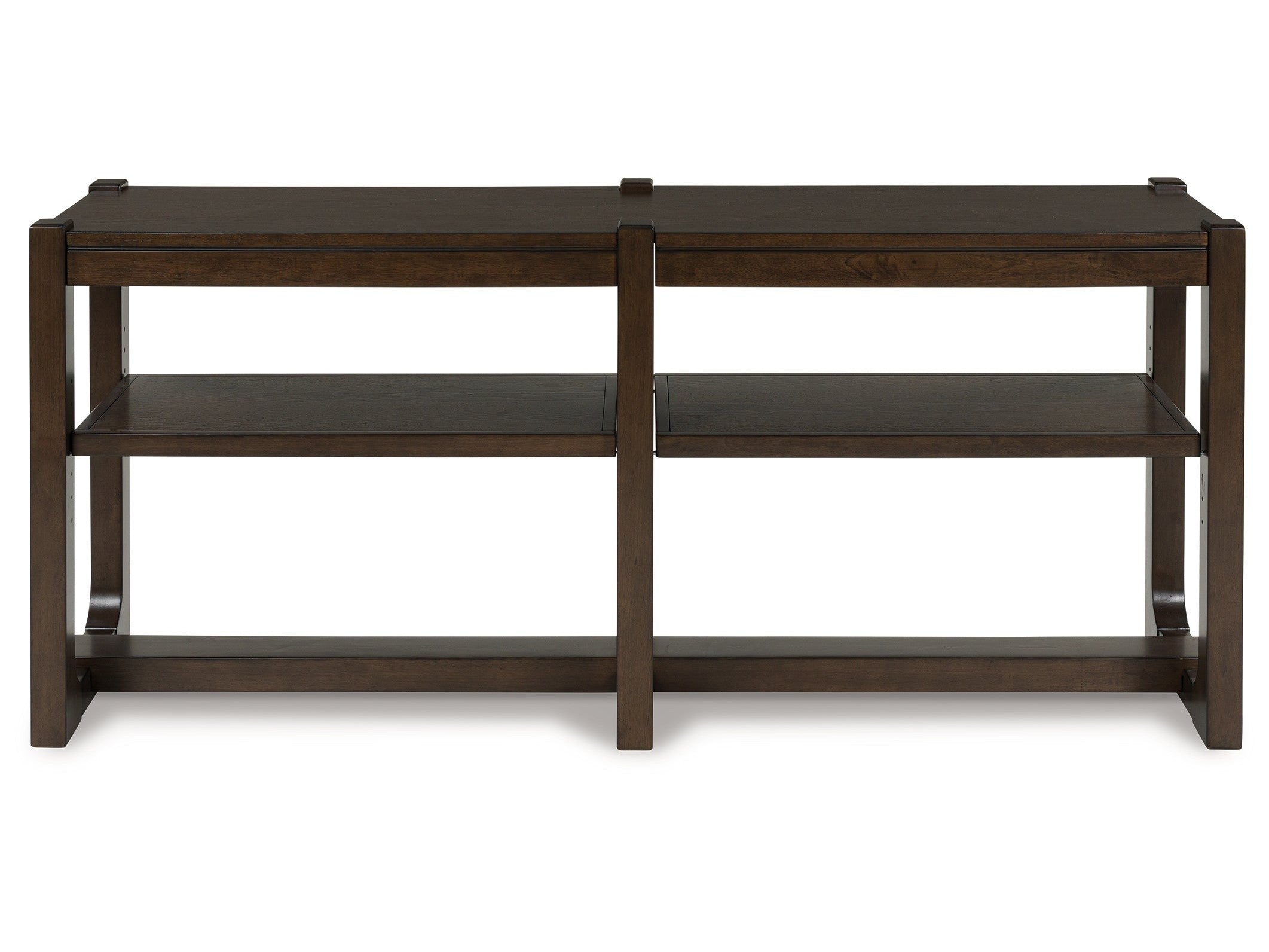 Breckington Dark Brown Sofa Table