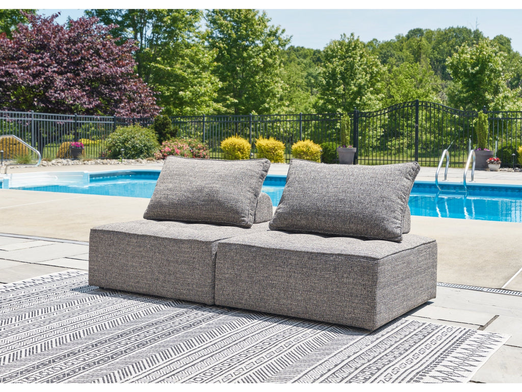 Bree Zee Brown 2-Piece Outdoor Sectional