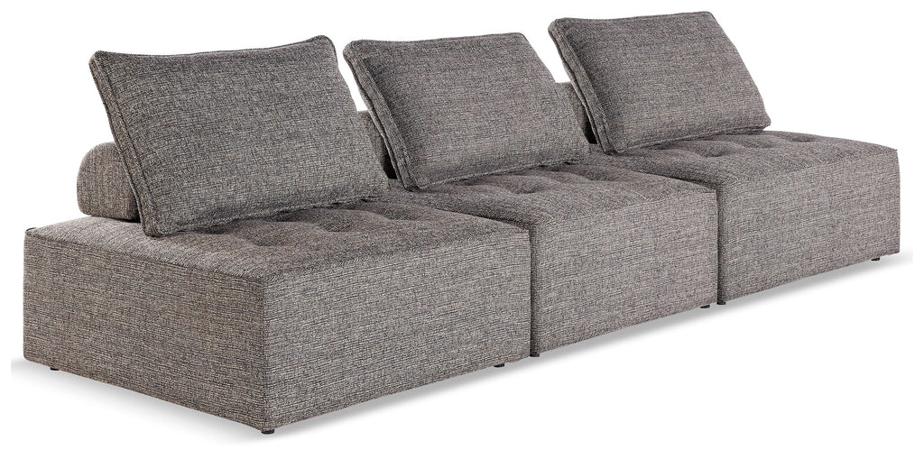 Bree Zee Brown 3-Piece Outdoor Modular Seating