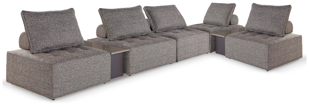 Bree Zee Brown 7-Piece Outdoor Modular Seating