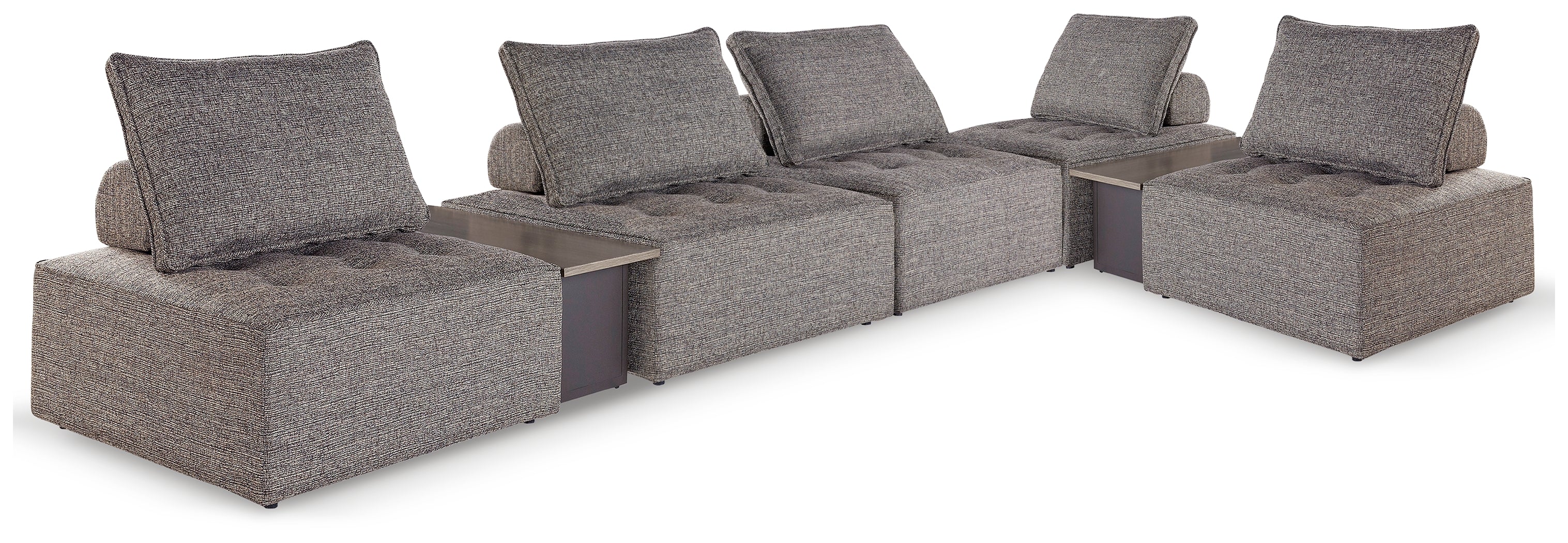 Bree Zee Brown 7-Piece Outdoor Modular Seating