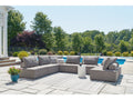 Bree Zee Brown 7-Piece Outdoor Sectional