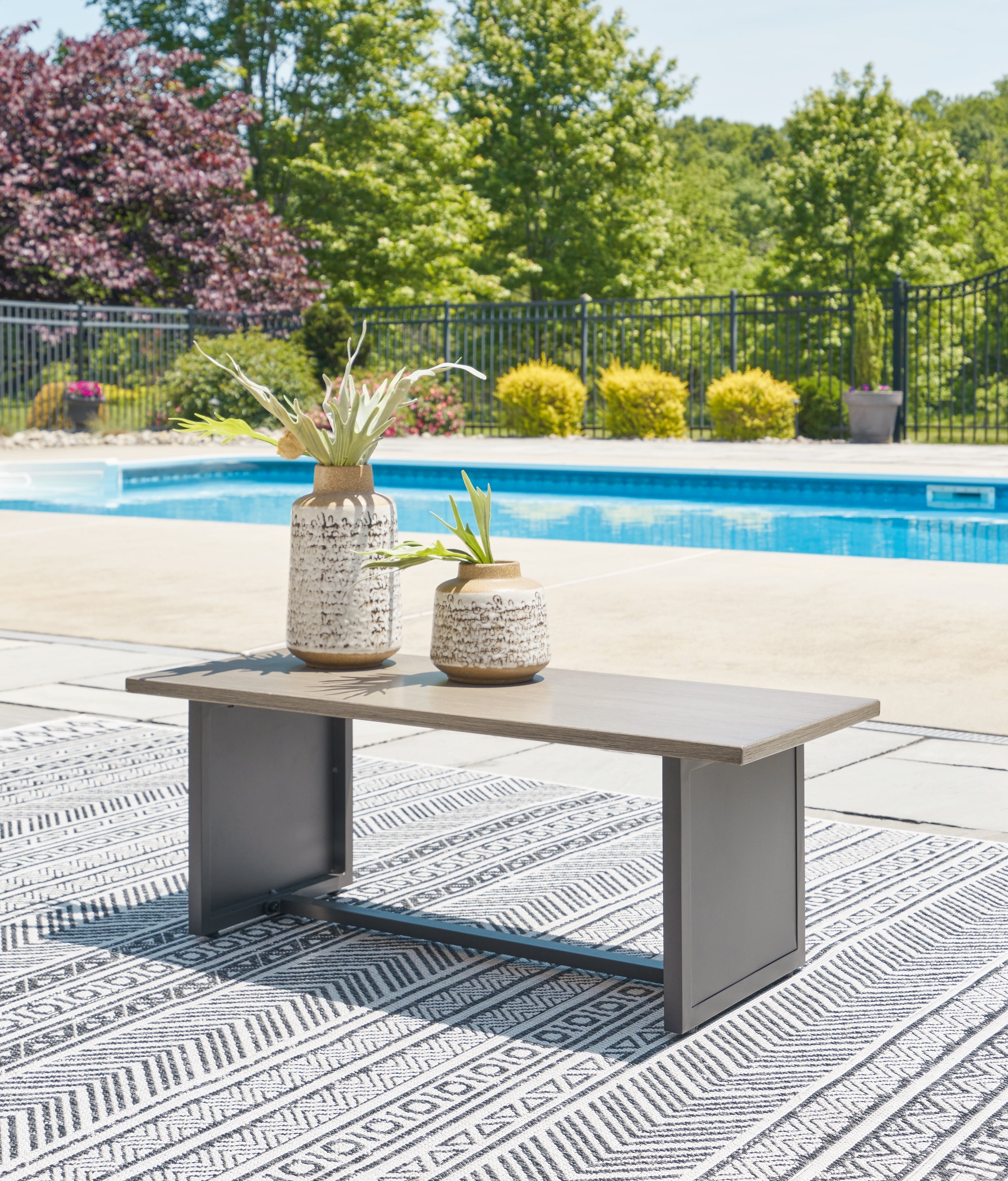 Bree Zee 8 Pc Outdoor Modular Seating, Brown