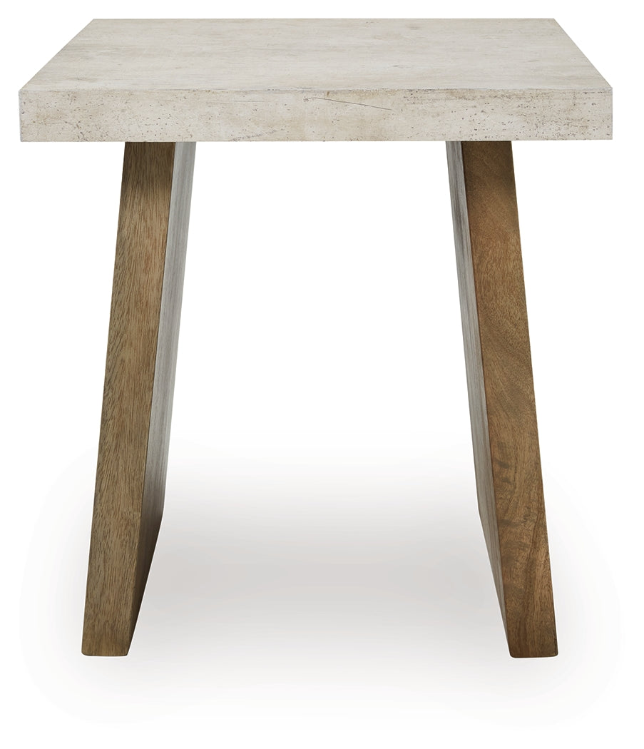Brendalhouse Light Brown End Table