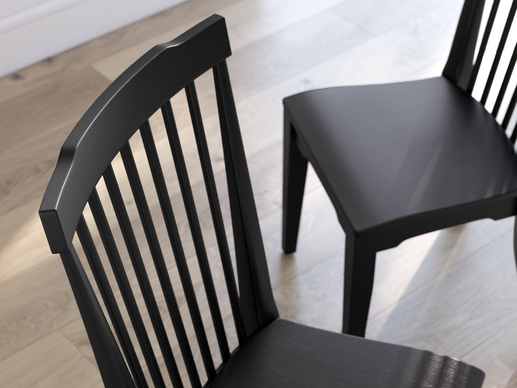 Brenkerton Black Dining Room Side Chair (Set of 2)