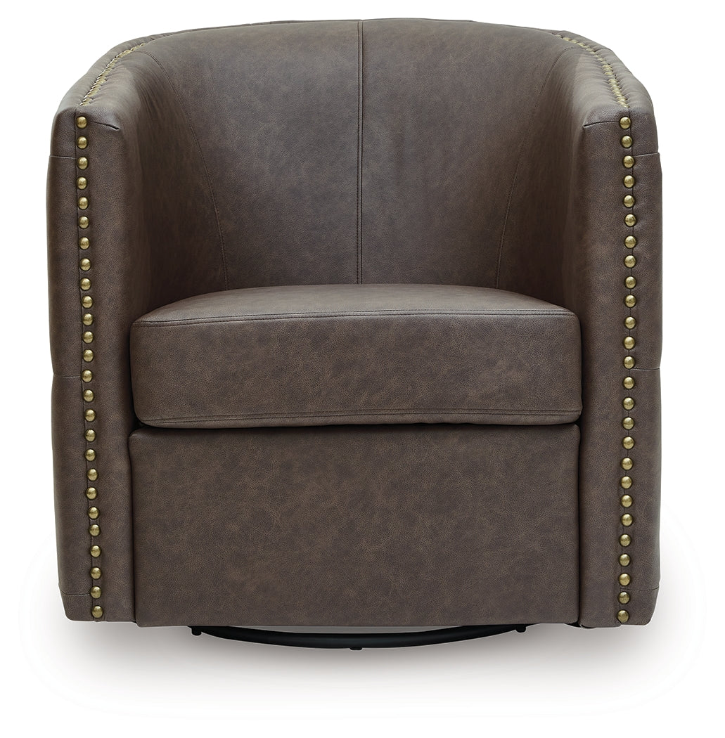 Brentlow Granite Swivel Accent Chair