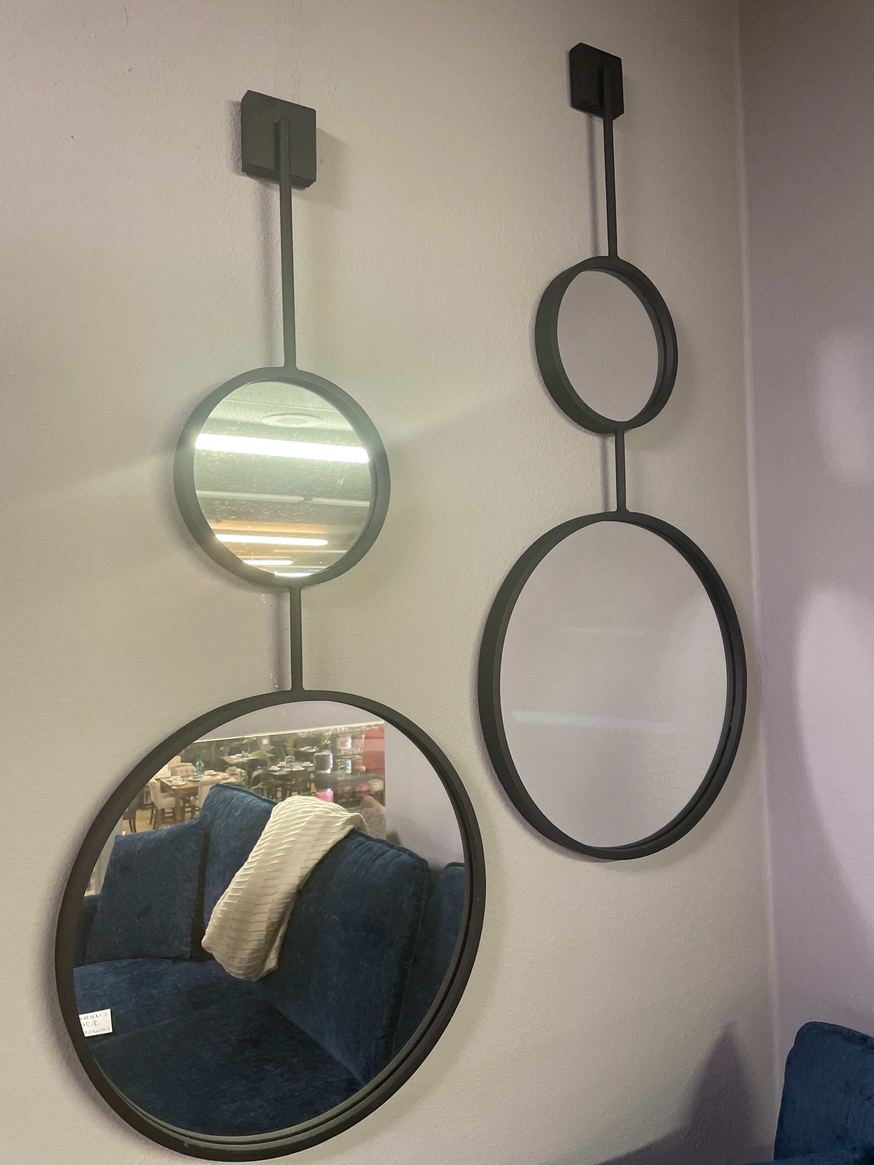 Brewer Black Accent Wall Mirror