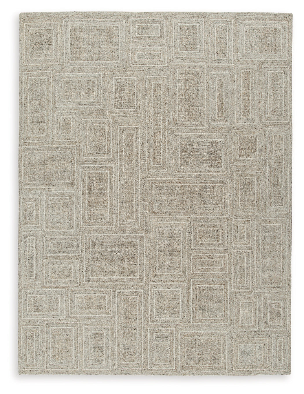 Brickburgh Gray/Ivory/Honey Large Rug