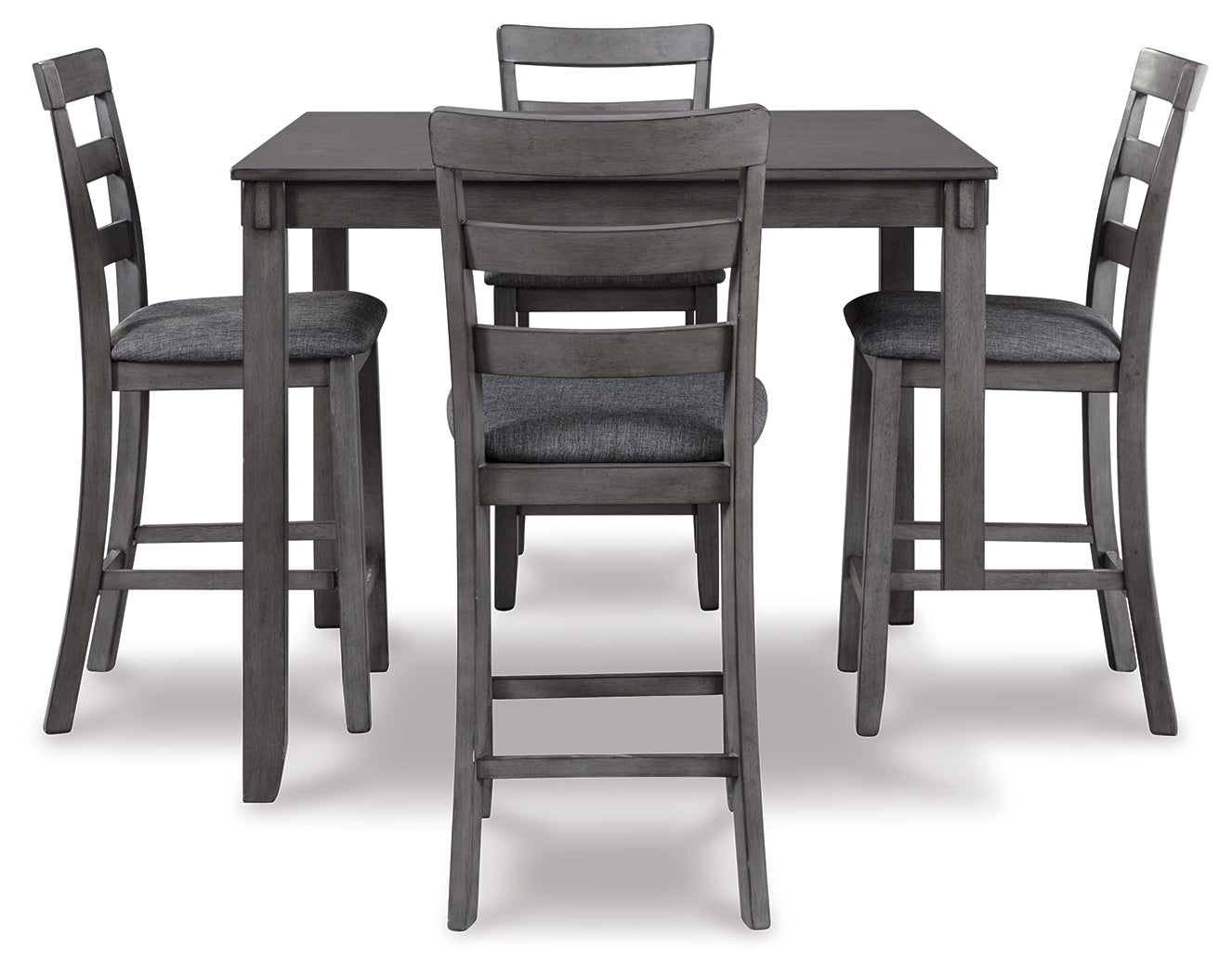 Bridson Gray Counter Height Dining Room Set (Set of 5)