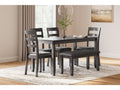 Bridson Gray Dining Room Set (Set of 6)