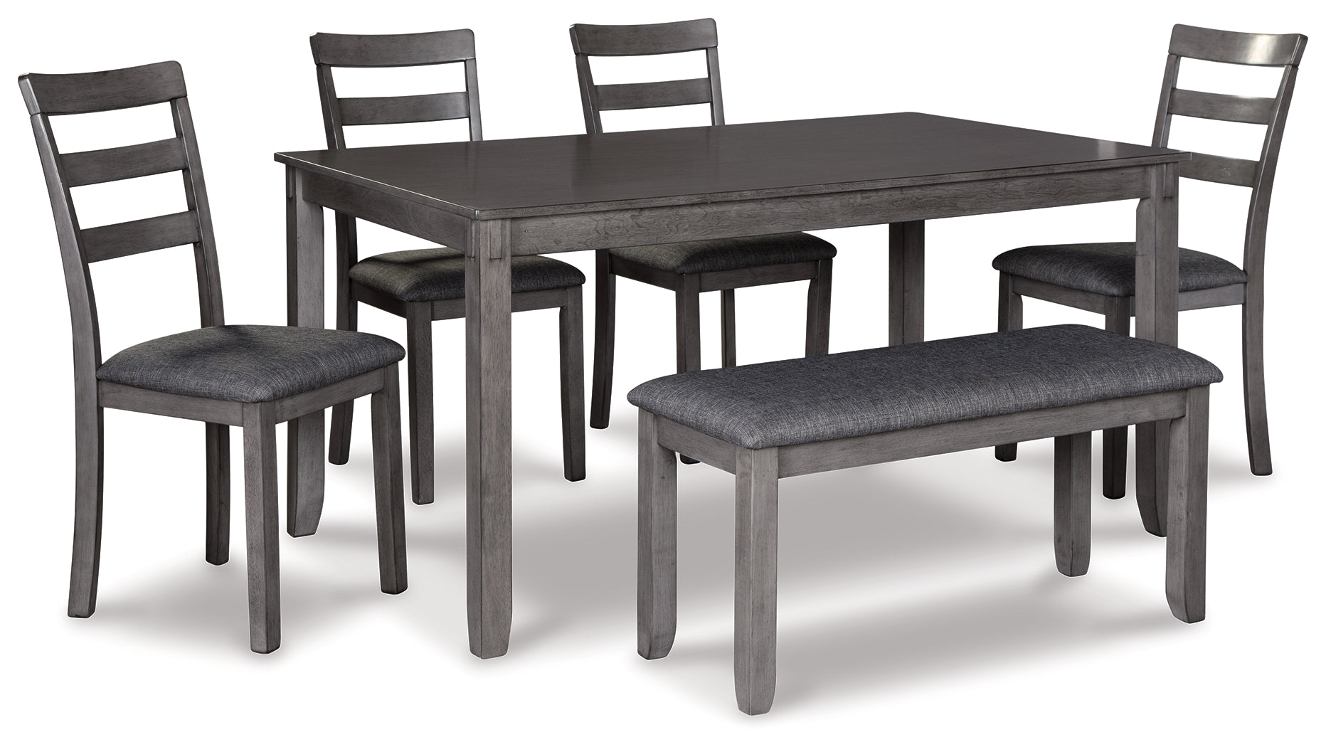 Bridson Gray Dining Room Set (Set of 6)