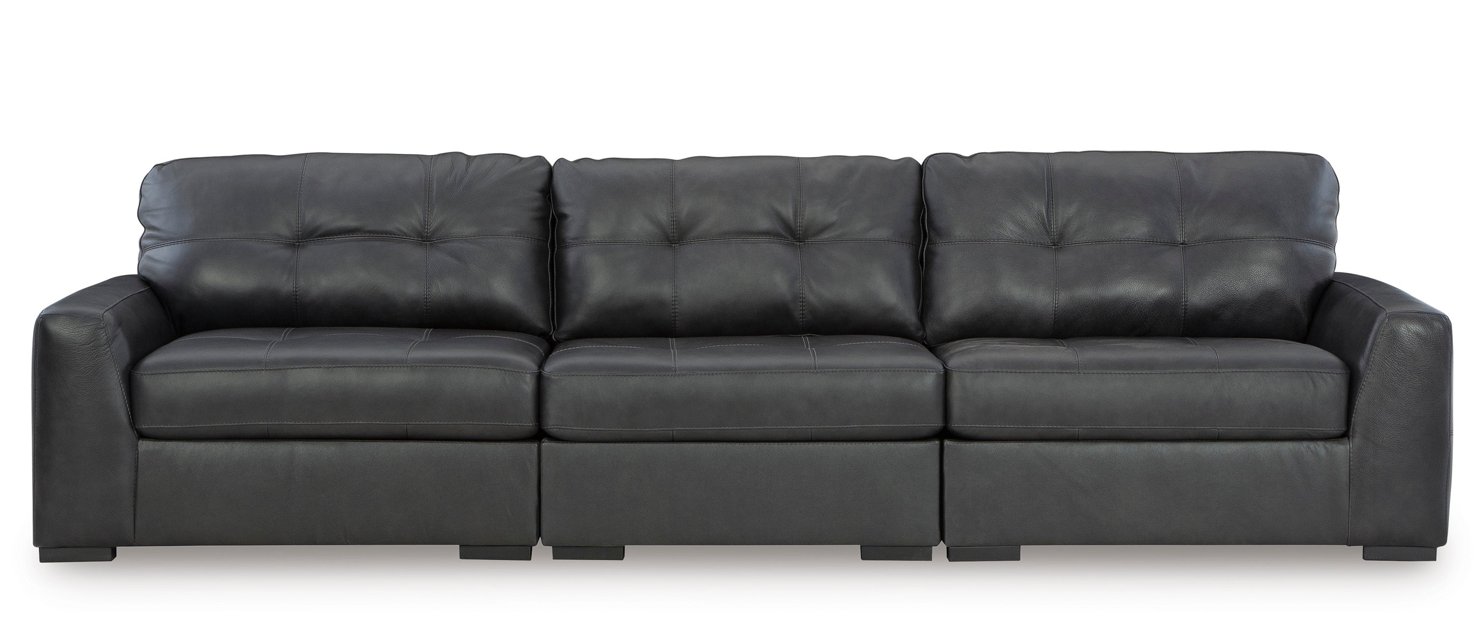 Brindley Pier Fog 3-Piece Sectional Sofa