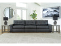 Brindley Pier Fog 3-Piece Sectional Sofa