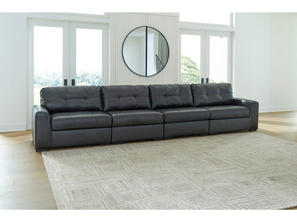 Brindley Pier Fog 4-Piece Sectional