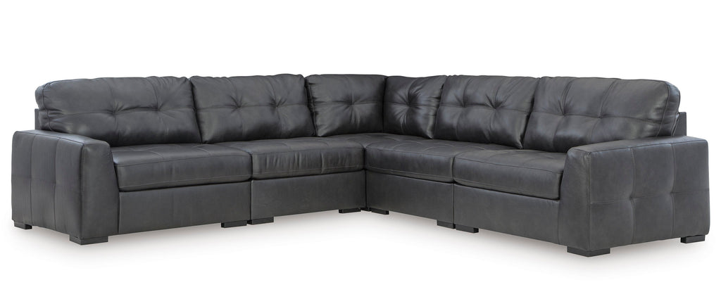 Brindley Pier Fog 5-Piece Sectional